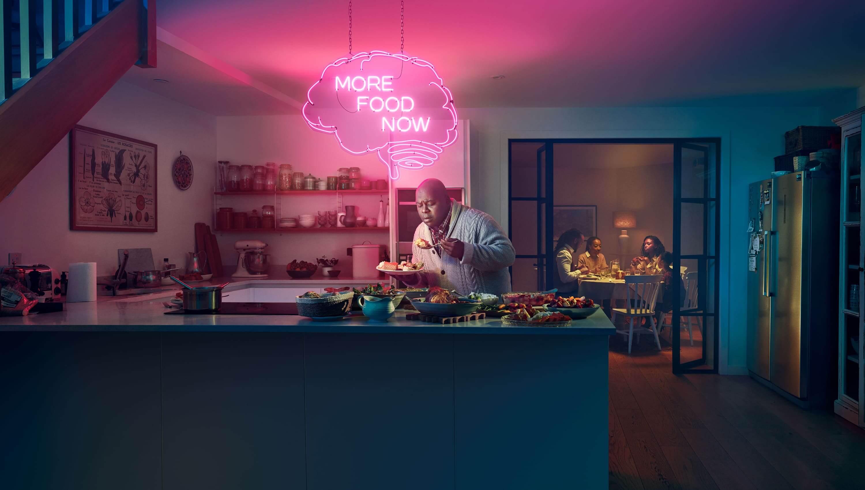 MORE FOOD NOW brain image