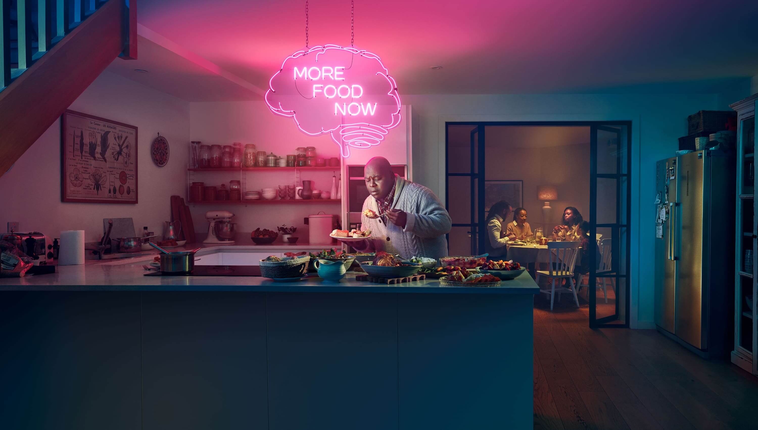 MORE FOOD NOW brain image