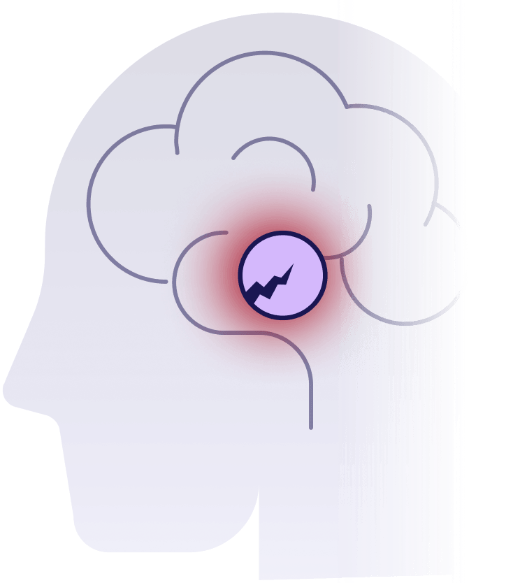 Faded head image