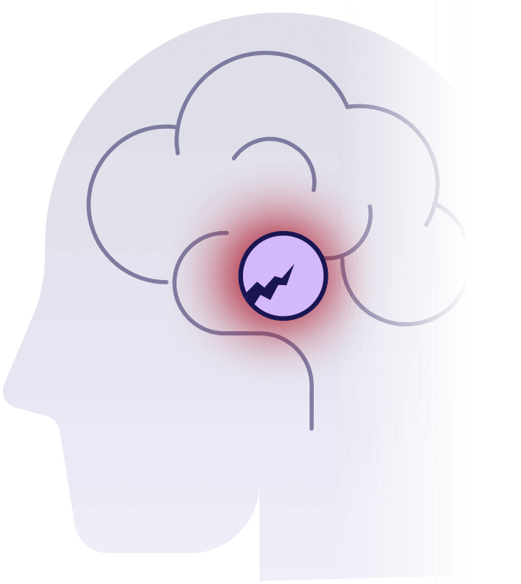 Faded head image